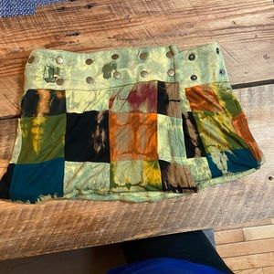 Kathmandu Boho miniskirt